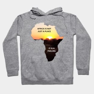 Africa is not just a place... Hoodie